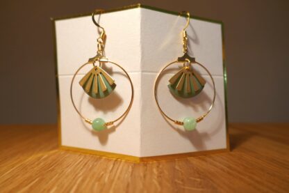 Ethnic - Jade earrings - Image 2