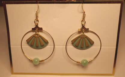 Ethnic - Jade earrings