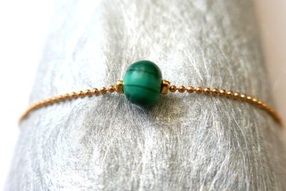 Chic for fall - Malachite bracelet