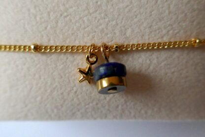 Silent night - Star and Lapis-lazuli bracelet - Image 2