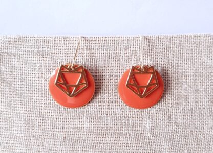 Fifty shades of Earrings - Red baby fox