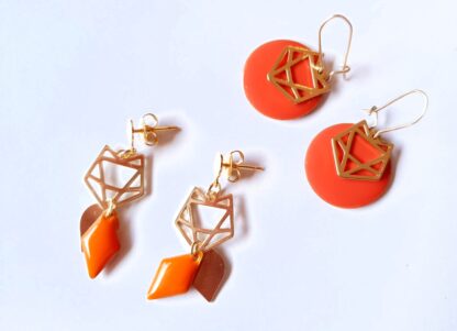 Fifty shades of Earrings - Red baby fox - Image 2